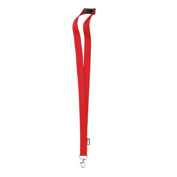 MidOcean Lany RPET Lanyard - Red - 