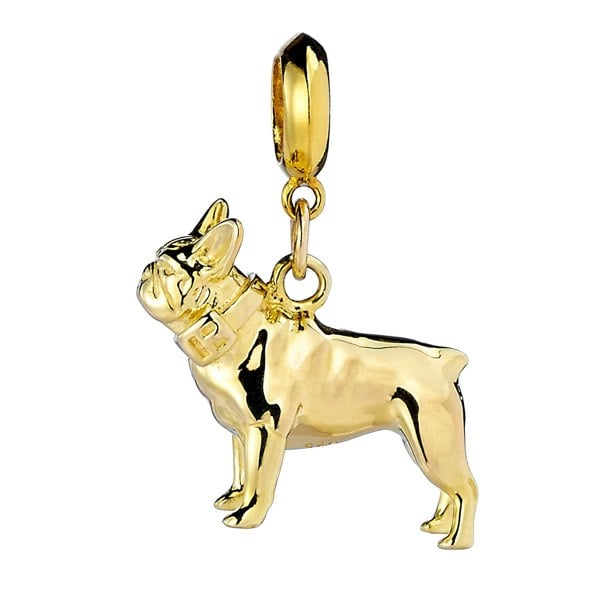 French Bulldog Gold Charm - MYLEE London