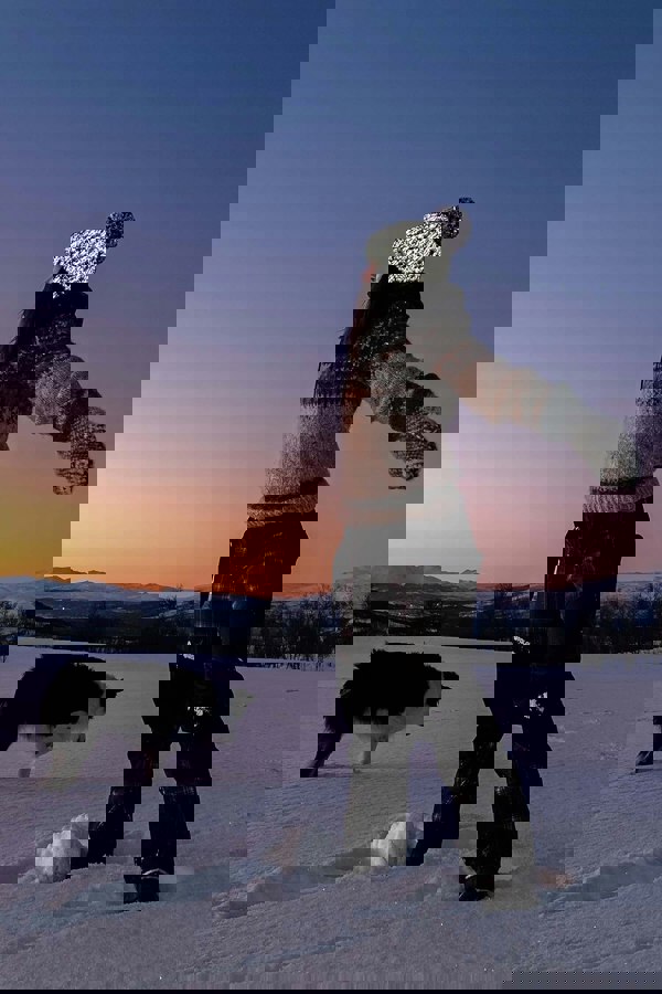 SuperBobble Winter Solstice Rib Hat