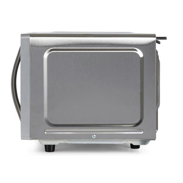 electriQ Freestanding 25L 1000W Flatbed Commercial Style Microwave Silver