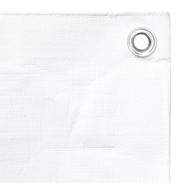 Berkfield Tarpaulin 260 g/m�__ 6x6 m White HDPE