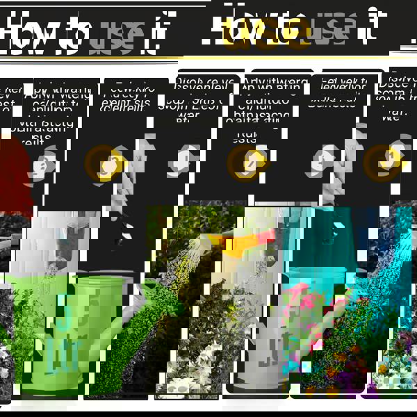 Bronte Heritage All Purpose Flower Soluble Plant Food Nutrient Rich Fast Acting Fertiliser Balanced Formula Healthier Growth Bigger Blooms 250L Feed