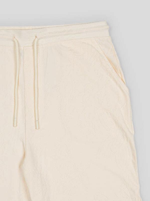 Steel & Jelly Kenton - Paisley Texture Jersey Shorts