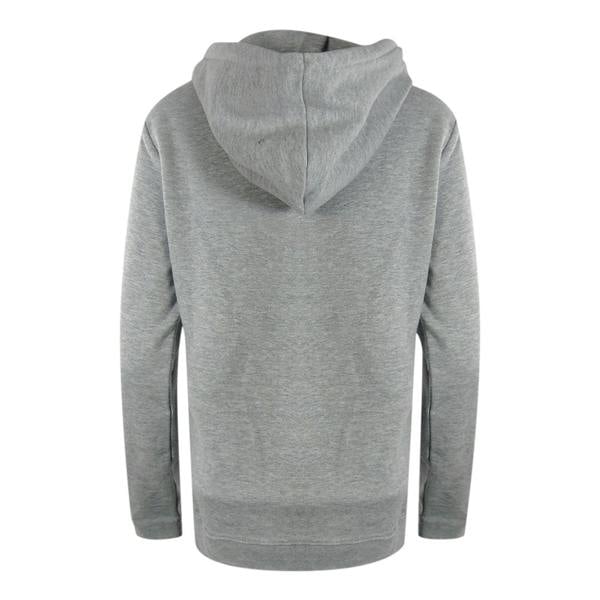 Moschino Love Moschino Small Red Heart Logo Grey Zip Hoodie