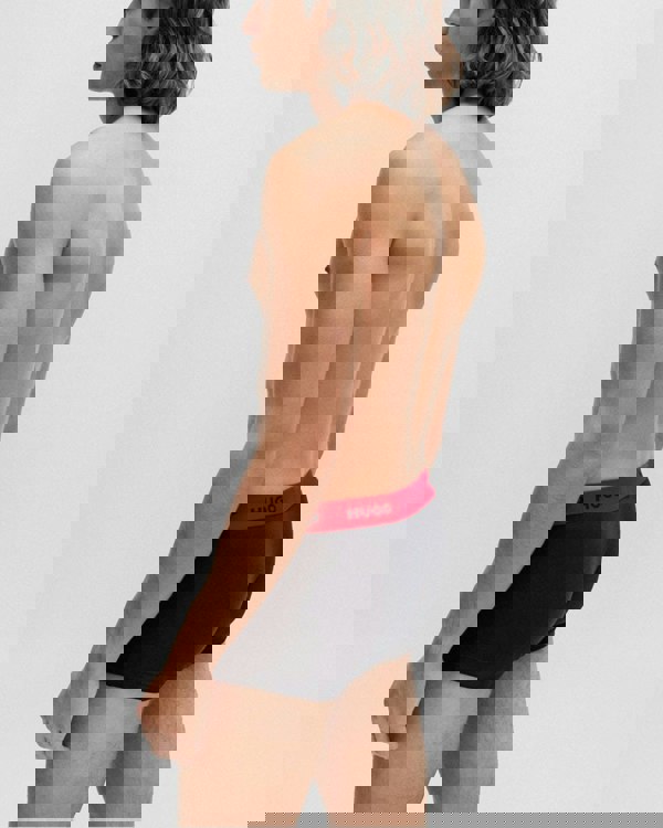 HUGO Triple Pack Mens Trunks - Red/White/Black 972