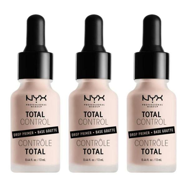 NYX Cosmetics 3 x NYX Total Control Drop Primer 13ml - TCDP01
