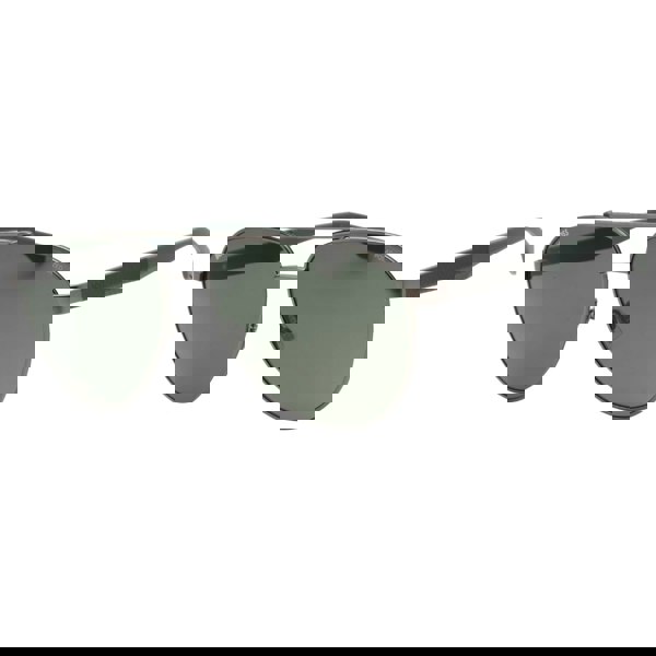 Hugo Boss Grey Green Polarized Lens Matte Ruthenium Sunglasses One Size