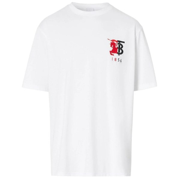 Burberry 1856 Logo T Shirt - White