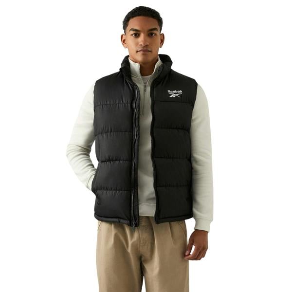 Reebok Mens Quilted Gilet - Black - 
