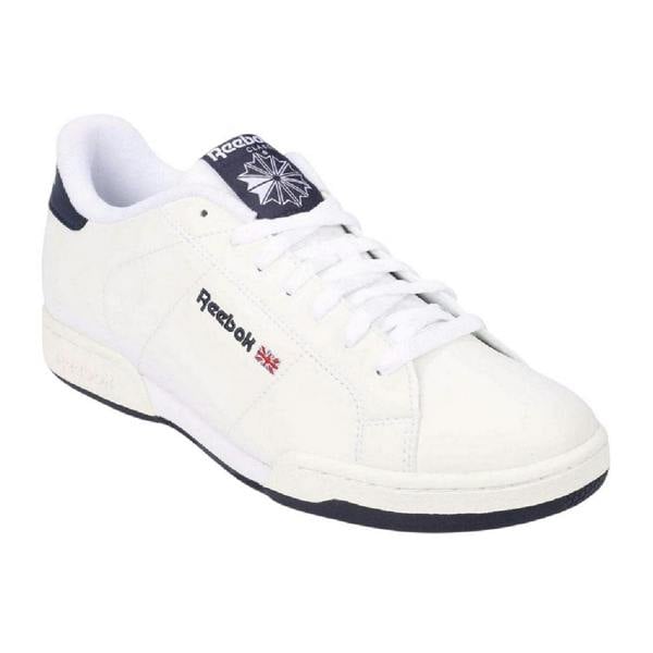 Reebok Unisex Adult NPC II SYN Trainers - White/Navy - 