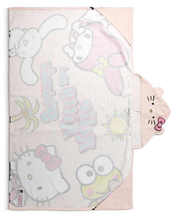Vanilla Underground Hello Kitty & Friends Girls Pink Sunshine Poncho Towel (One Size)