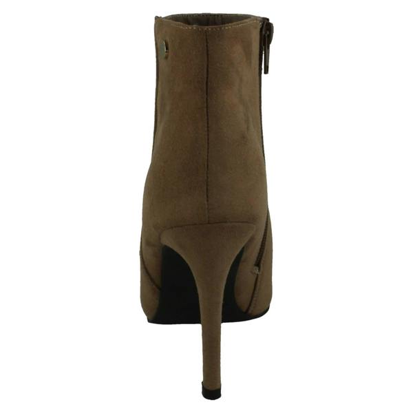 Spot On Ladies Spot On High Heel Stiletto Ankle Boots F51219