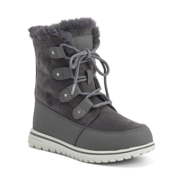 VIVA Polar Boot Women's Fleece Lined Snow Winter Hiking Durable Ankle Boots