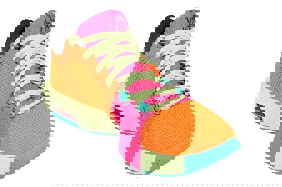 Nike Lebron Witness VIII Mens Basketball Trainers Fb2239  800 - Total Orange Thunder Blue 800 - Photo 3