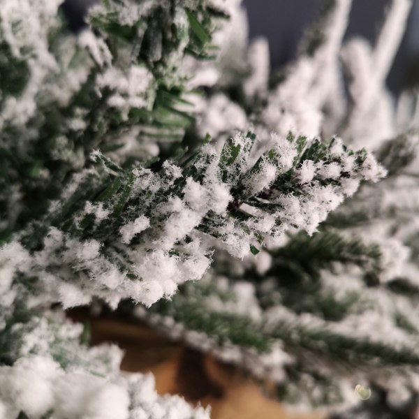 Samuel Alexander 1.8m Snow Flocked Lapland Christmas Garland with 150 Tips