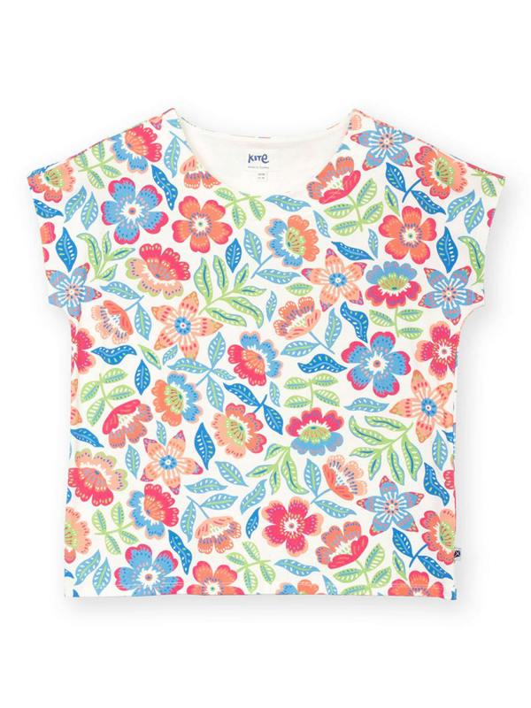 Kite Womens Organic Alum Jersey Top Tropicarnival