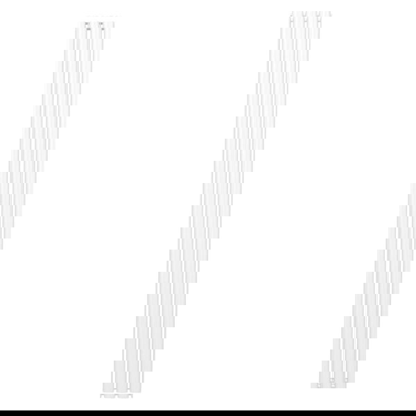 Monstershop Oval Column Radiator – 1800mm x 360mm – White