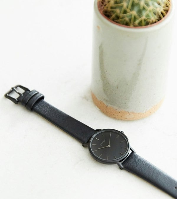 Votch Black & Black Watch | Petite