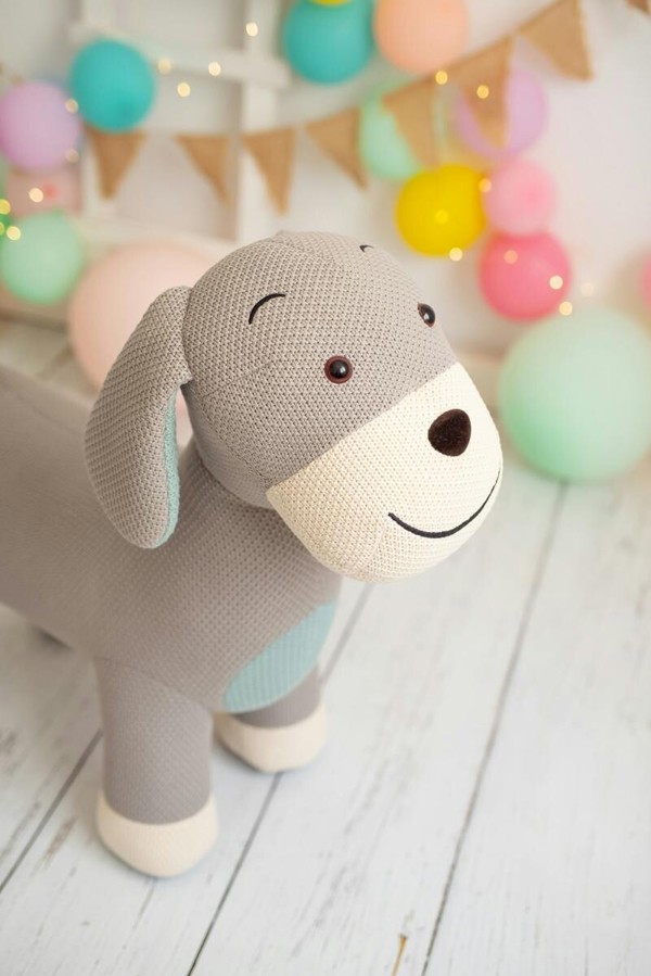 CROCHETTS Large cocker spaniel plush auxiliary seat LT-DR01