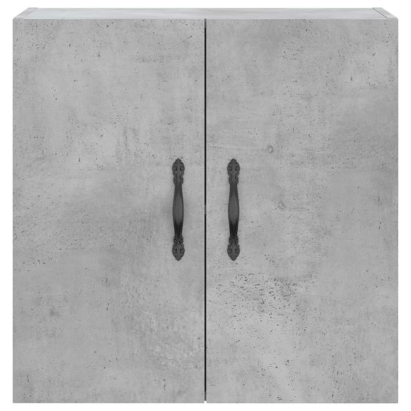 Berkfield Wall Cabinet Concrete Grey 60x31x60 cm Engineered Wood