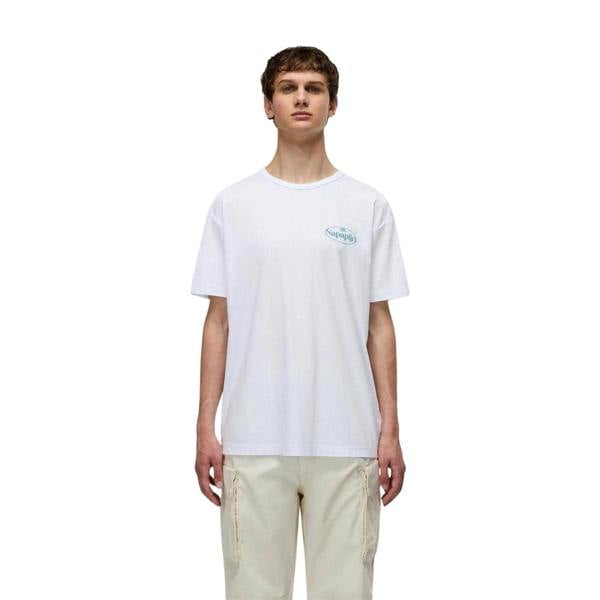 Napapijri Mens Graphic T-Shirt - White - 