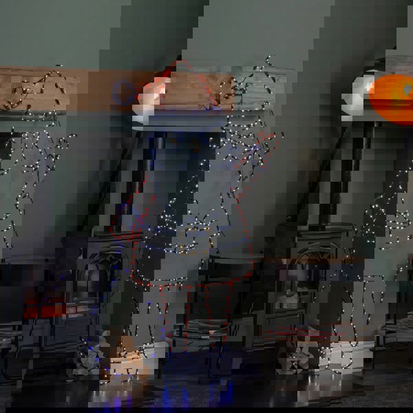 Samuel Alexander 1.18m x 88cm Light up FlexiBright Santa Decoration with 469 Twinkling Multi-Coloured LEDs