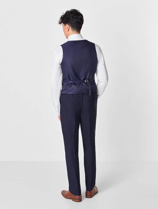 Navy boys wedding suit