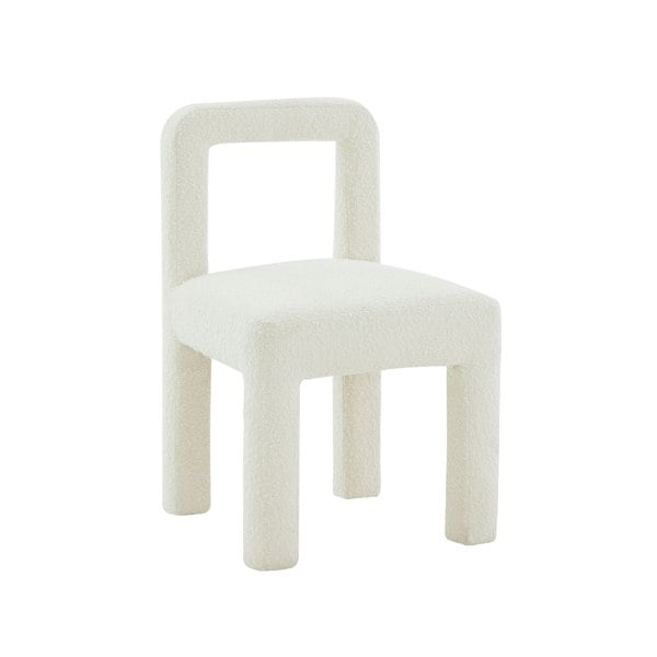 Furniture Edit Hazel Cream Boucle Dining Chair