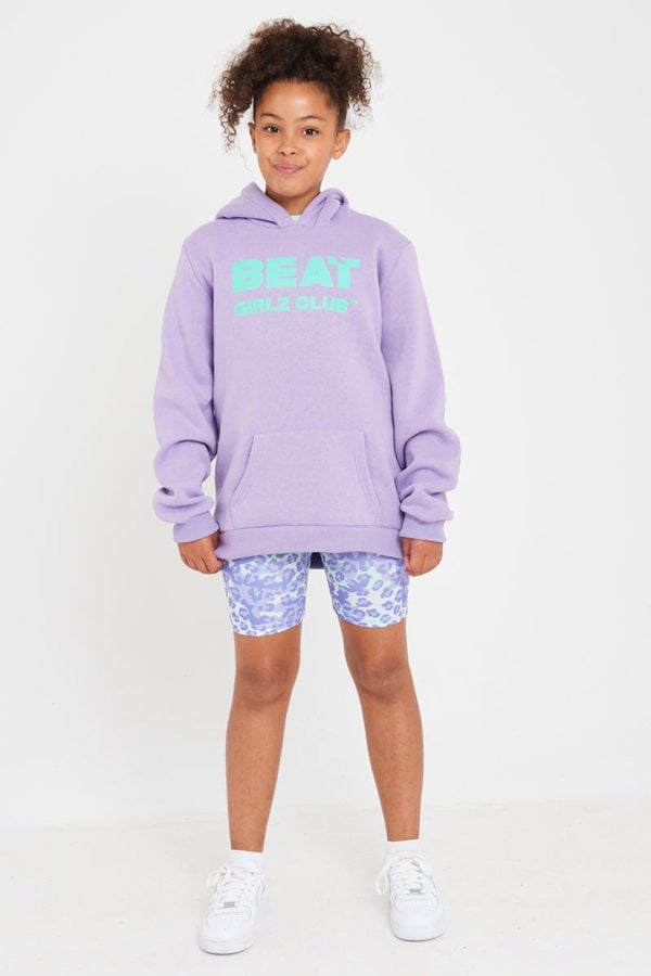 Beat Girlz Club Wow Cycle Short - Mint Leopard