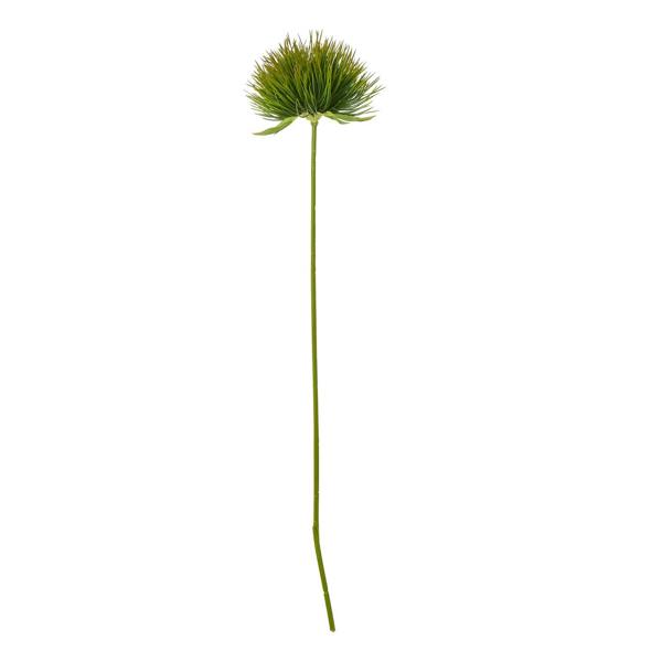 Wyld Haus Set of 3 Artificial Flowers Green Moss Stems