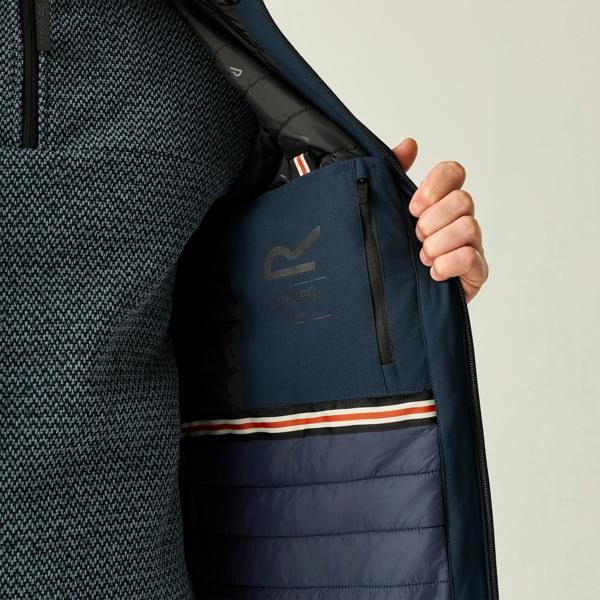 Regatta Mens Merzen Insulated Waterproof Jacket - Navy - 