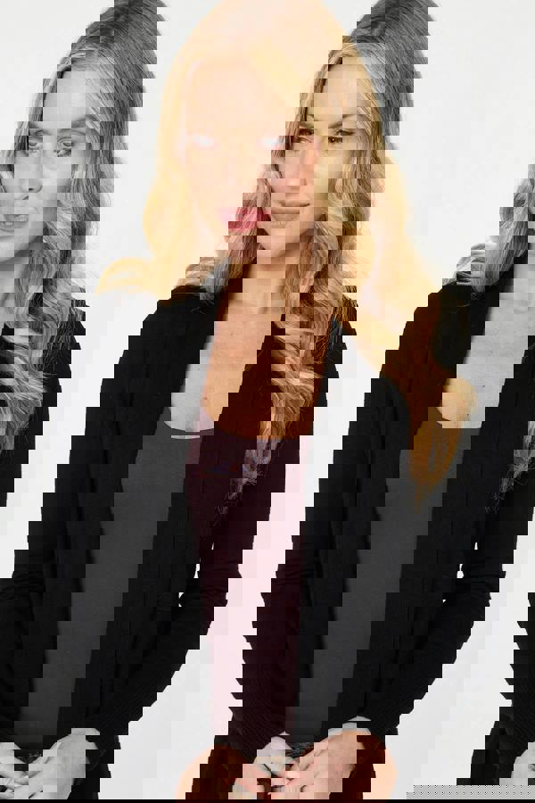 Black | Open Front Longline Relaxed Cardigan