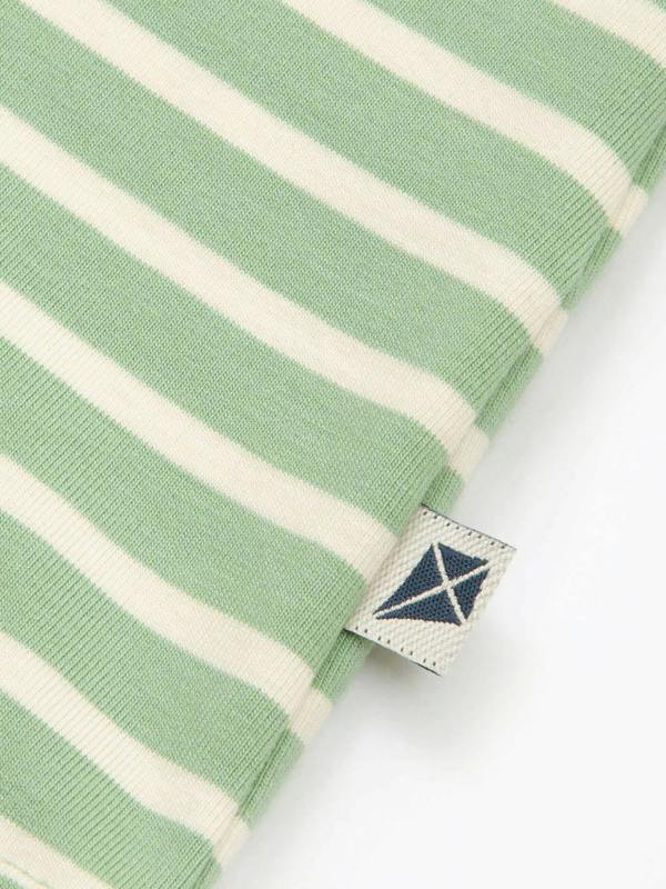 Kite Womens Organic Tarrant Jersey T-Shirt Seafoam Stripe