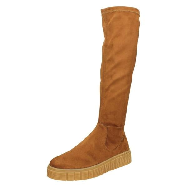 Rieker Ladies Rieker Knee High Platform Wedge Boots W1080