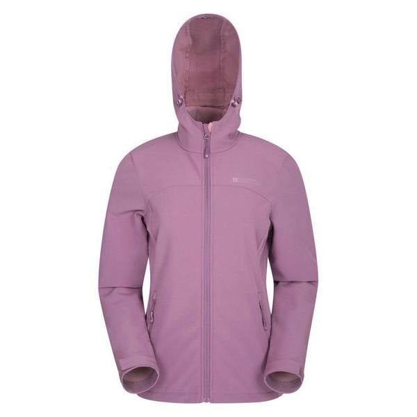 Mountain Warehouse Womens/Ladies Exodus Breathable Soft Shell Jacket - Dusky Purple