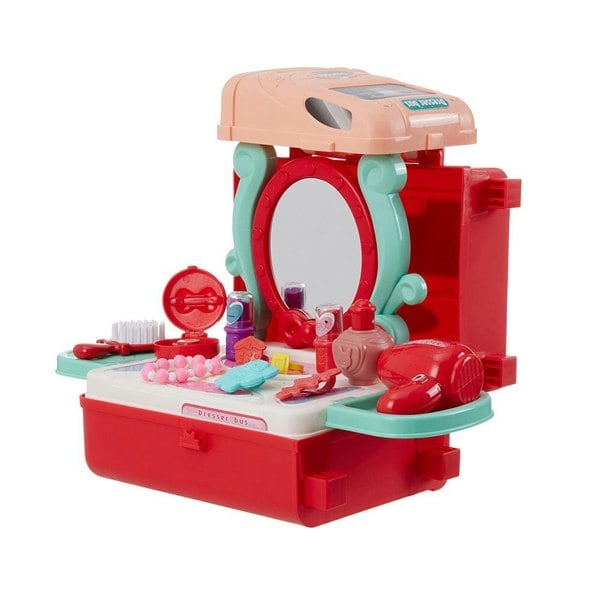 Joyful Bus Vanity Table for Kids Living and Home