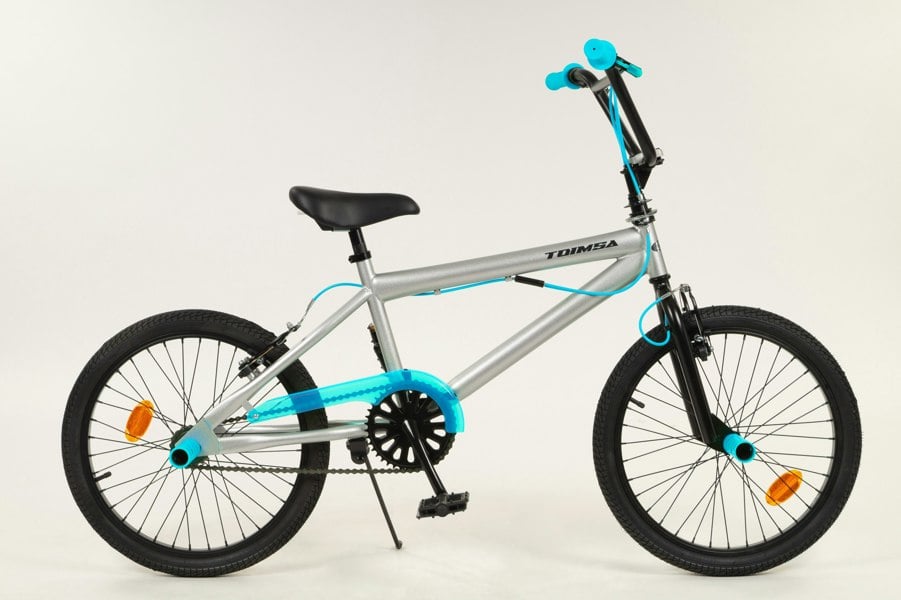 Toimsa 20" BMX Bicycle - Silver and Blue