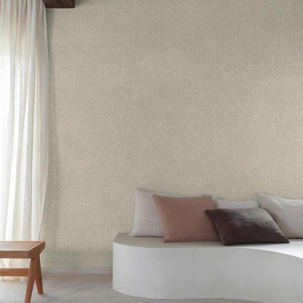 Grandeco Boutique Monroy Semi Plain Effect Luxury Weight Embossed Wallpaper, Neutral