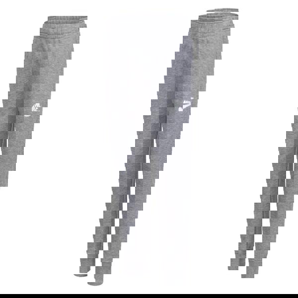 Nike Childrens/Kids Club Fleece Ribbed Cuff Jogging Bottoms - Grey - 