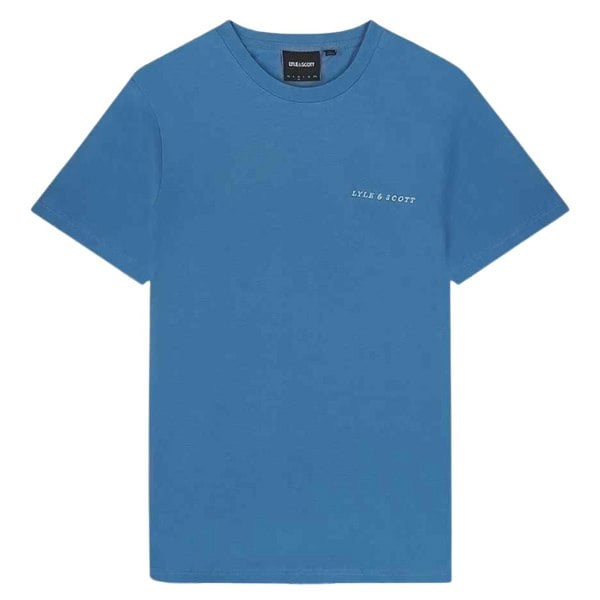 Lyle & Scott Lyle Scott Embroidered Logo T-Shirt - Riveria Blue