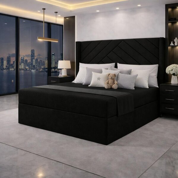 Great British Beds Sandra Winged Divan Bed
