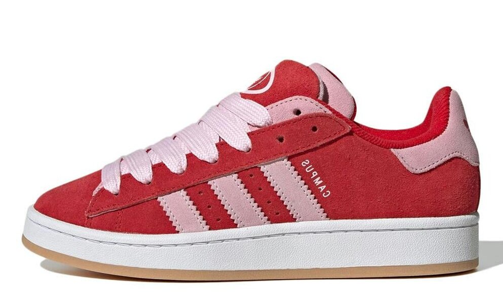 Adidas Campus 00s Better Scarlet Clear Pink Cloud White