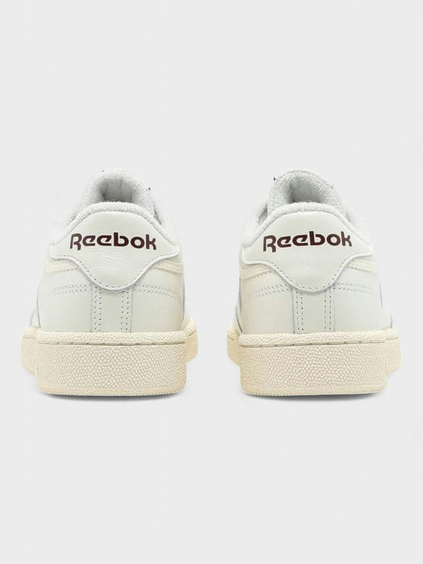 Reebok Club C 85 Classic White Collegiate Burgundy - Supplied FashionReebok
