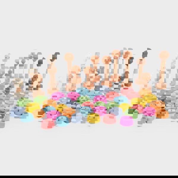 tickit Rainbow Wooden Community People