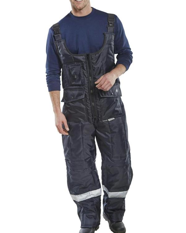 Cold Store Freezer Bib & Brace - Hi-Vis Trousers