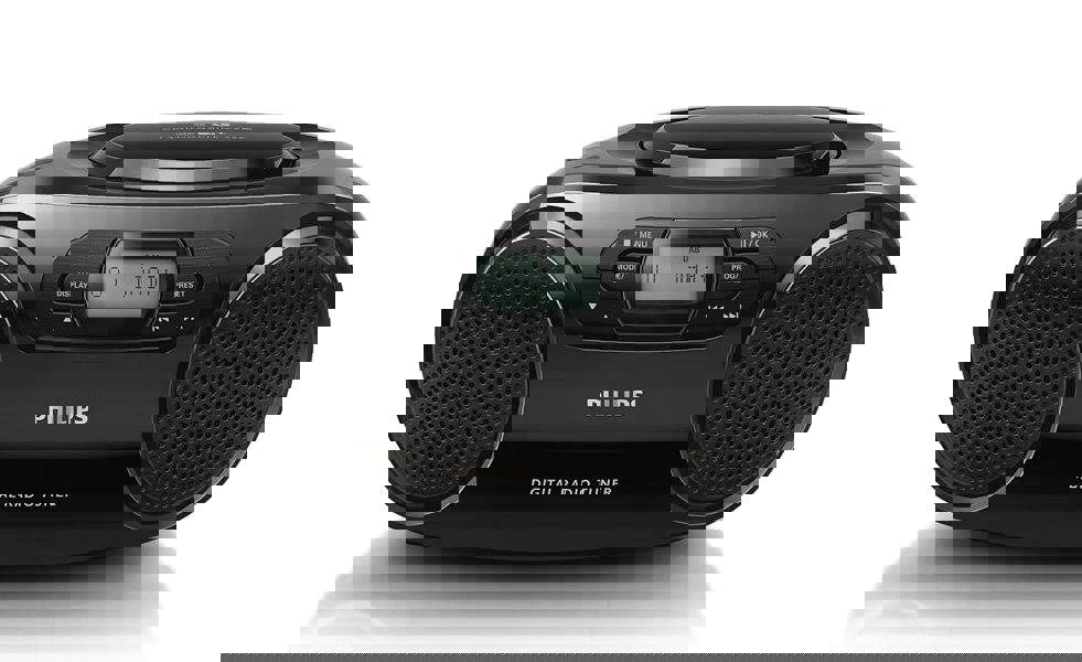 Philips AZB500-12 Portable Stereo System Digital CD Player Soundmachine - Free Gift RRP £10!