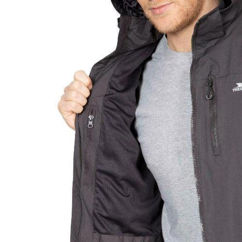 Mens Trespass Hamrand 3000mm Rain Jacket