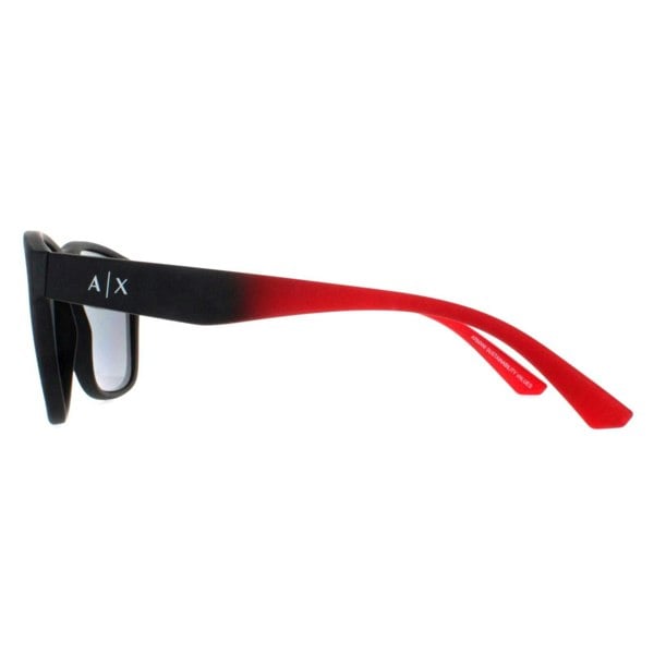 Armani Exchange Sunglasses AX4135S 807881 Matte Black Grey Polarized