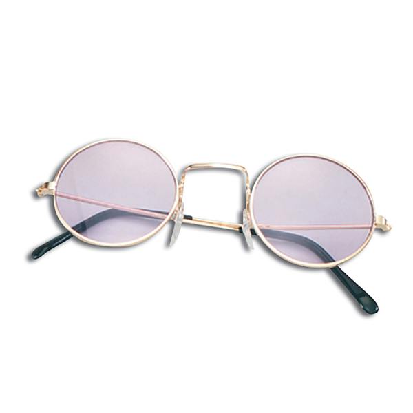 Bristol Novelty Unisex Adults 60s Style Glasses - Purple - 