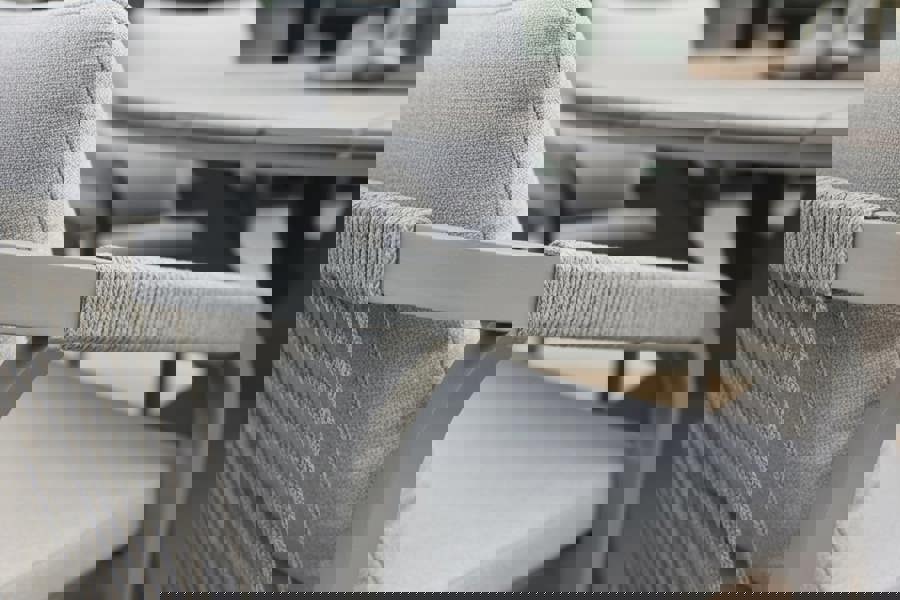 Garden Impressions Edison Natural - Eight Seater Oval Dining Suite with Monti Chairs